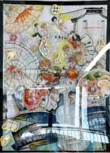 《五彩童年，愛(ài)在淮南城》 孔子琪 13歲   淮南市謝家集區(qū)淮河中學(xué)七（2）班